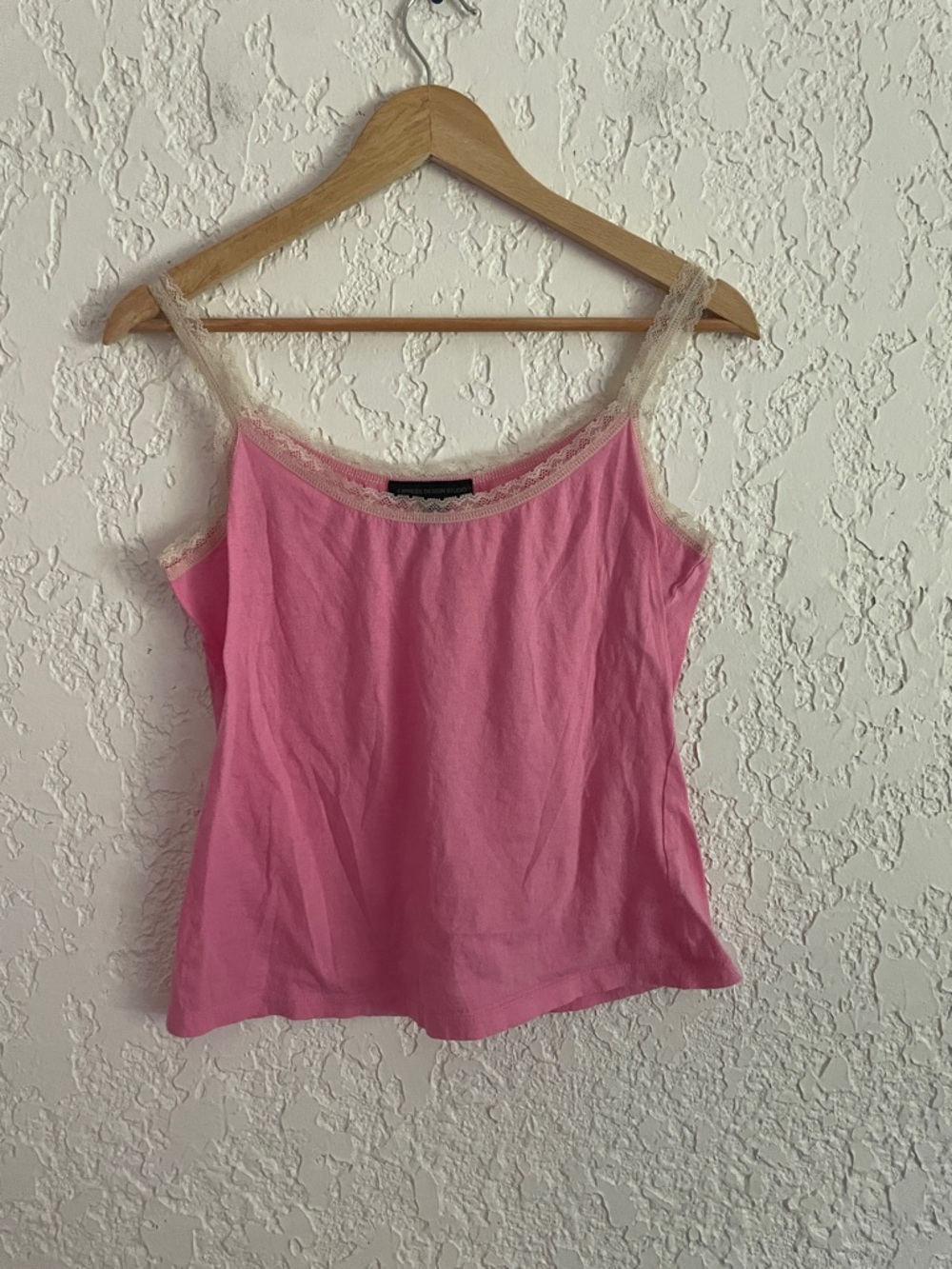 EXPRESS® RARE Vintage Y2K Babydoll Coquette Cotton and Lace Trim Top - M
